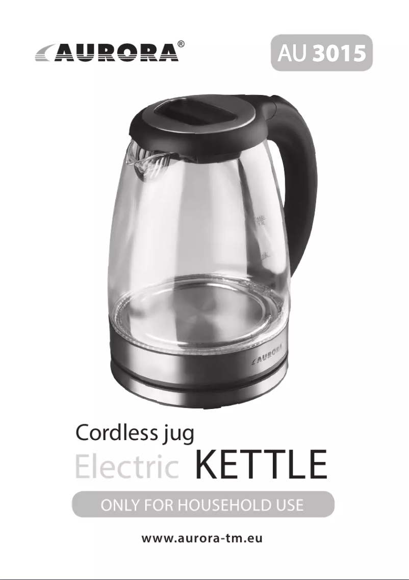 Page 1 de la notice Manuel utilisateur Aurora AU 3015