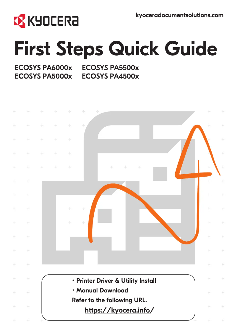 Page 1 de la notice Manuel utilisateur Kyocera ECOSYS PA4500x