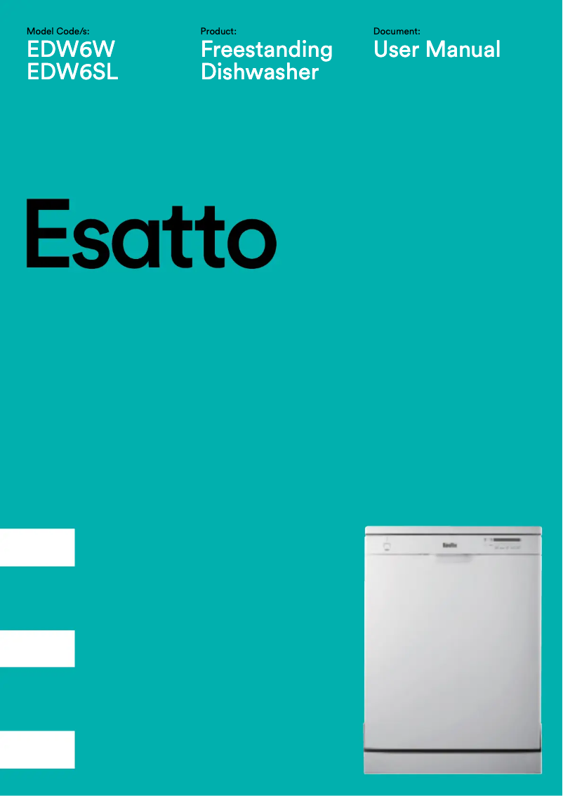 Página 1 del manual Manual de usuario Esatto EDW6W