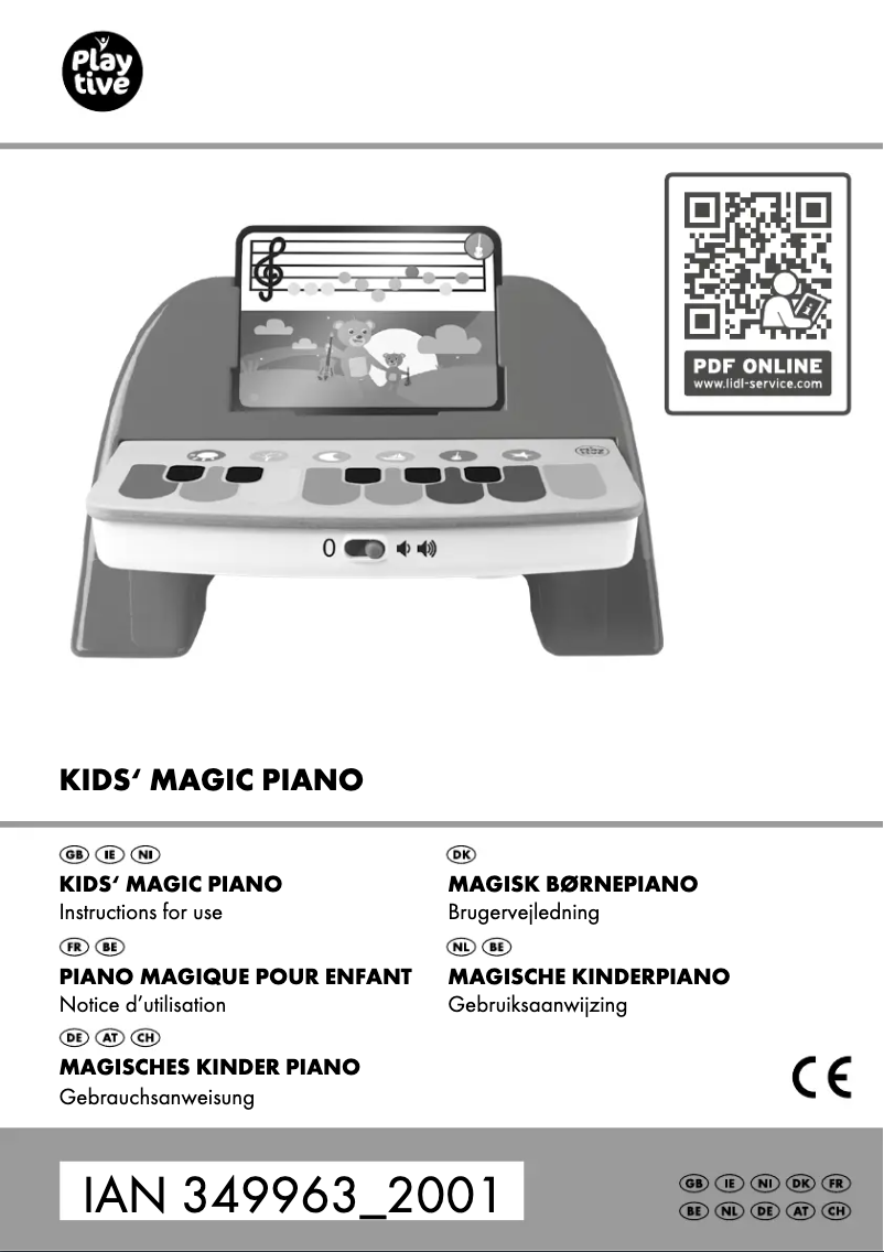 Página 1 del manual Manual de usuario Playtive IAN 349963