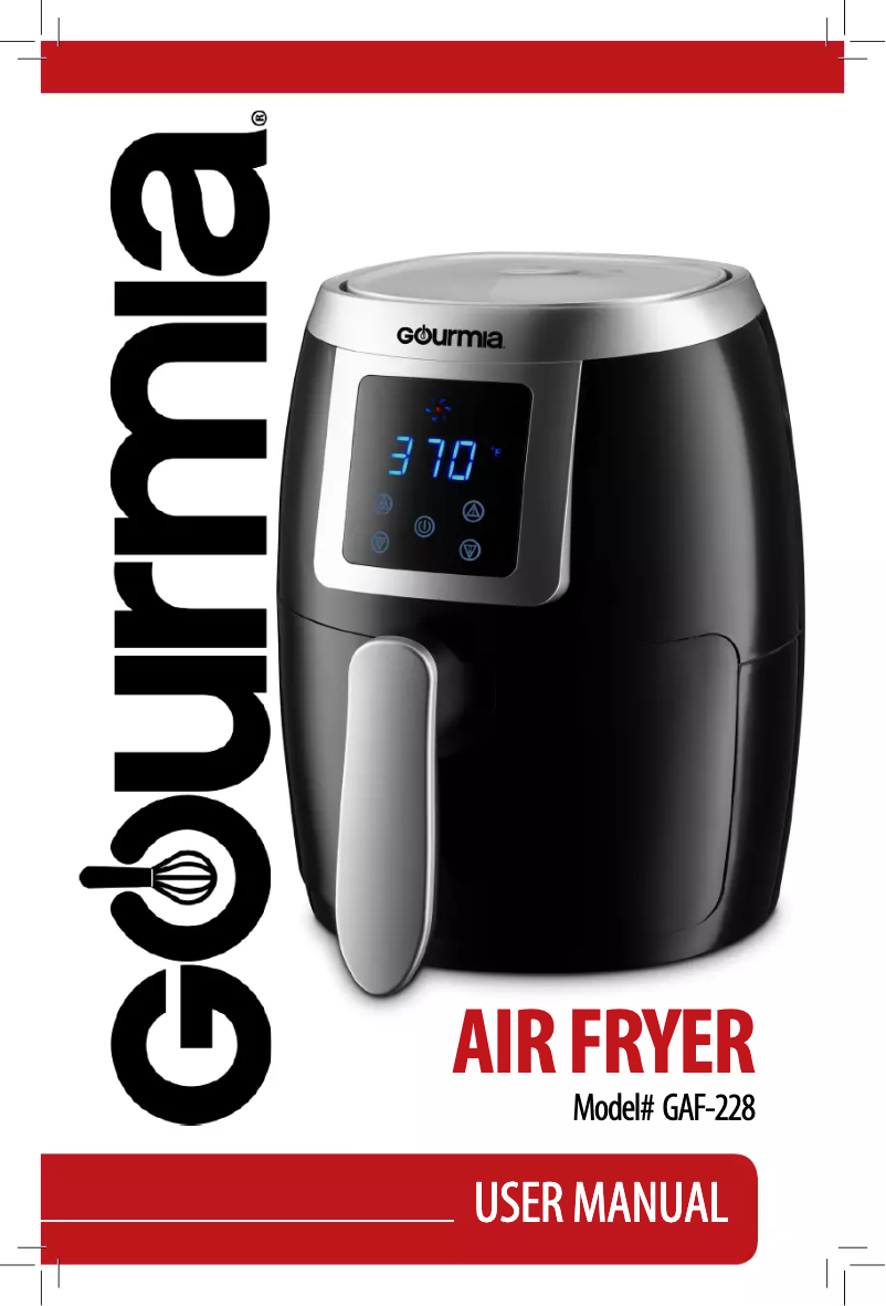 Page 1 of the manual User Manual Gourmia GAF228