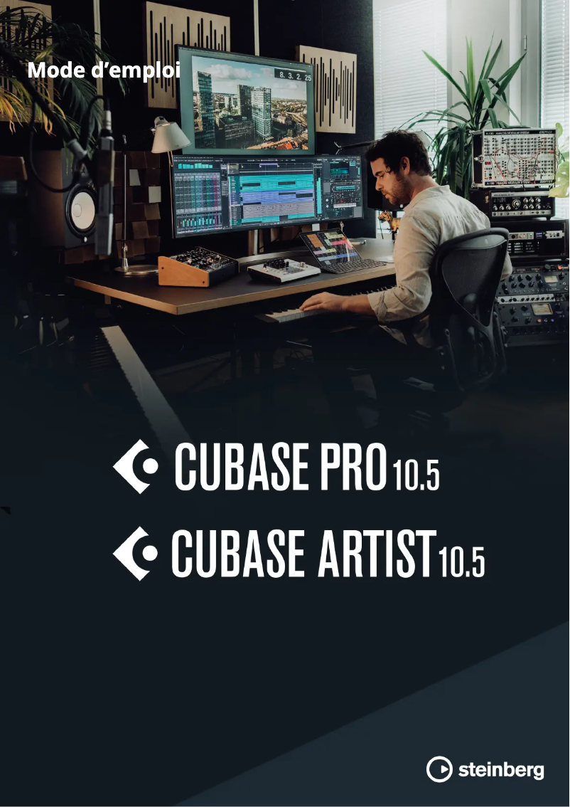 Page 1 de la notice Manuel utilisateur Steinberg Cubase Pro 10.5
