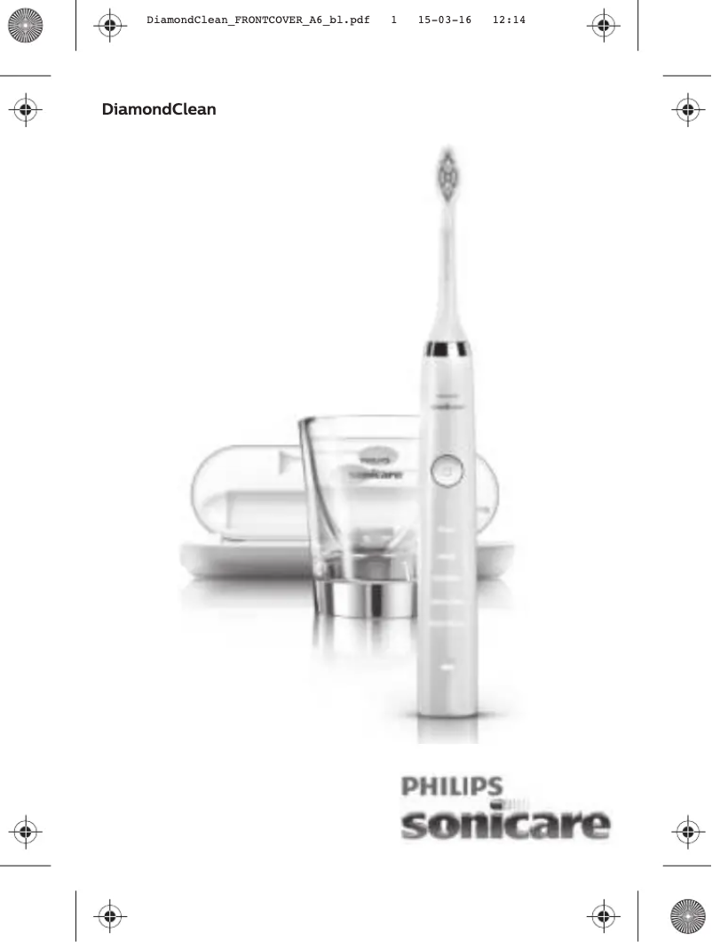 Página 1 del manual Manual de usuario Philips Sonicare DiamondClean HX9393