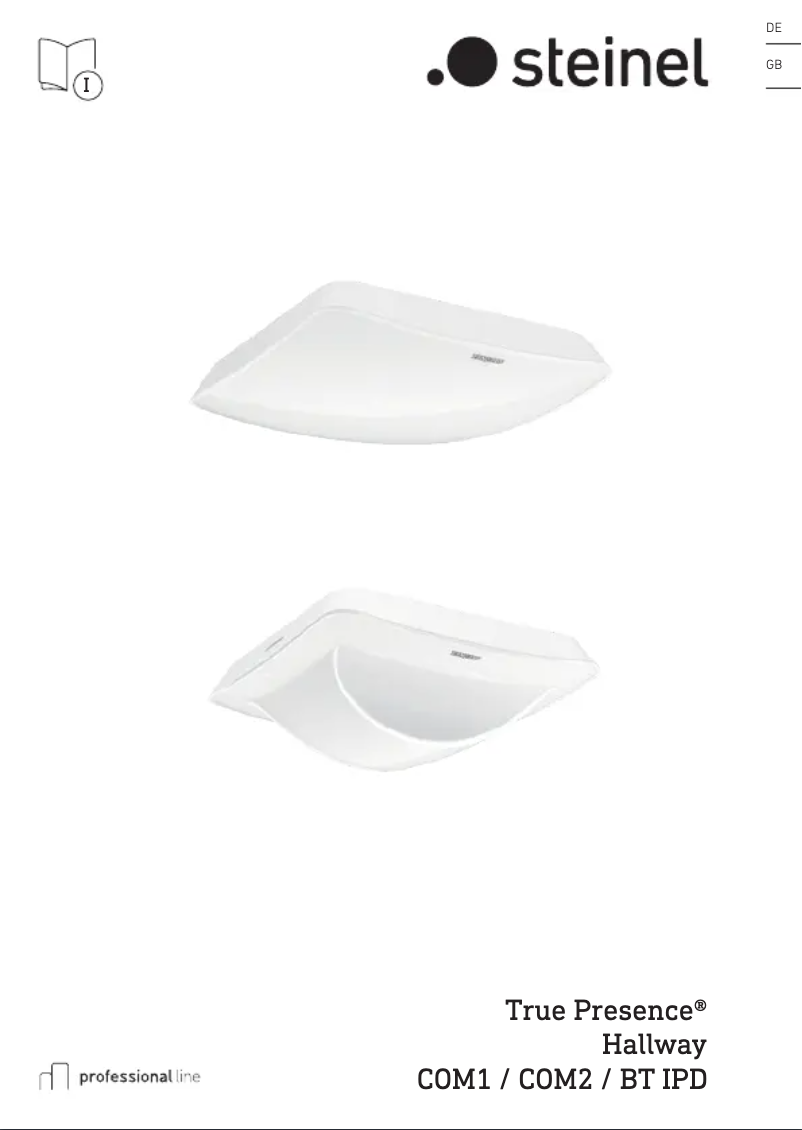 Page 1 de la notice Manuel utilisateur Steinel COM1