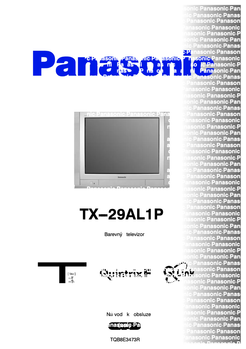 Page 1 of the manual User Manual Panasonic TX-29AL1P