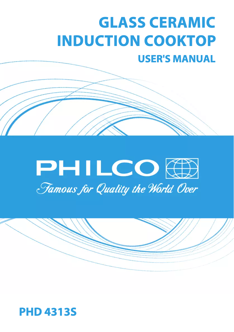 Page 1 de la notice Manuel utilisateur Philco PHD 4313 S