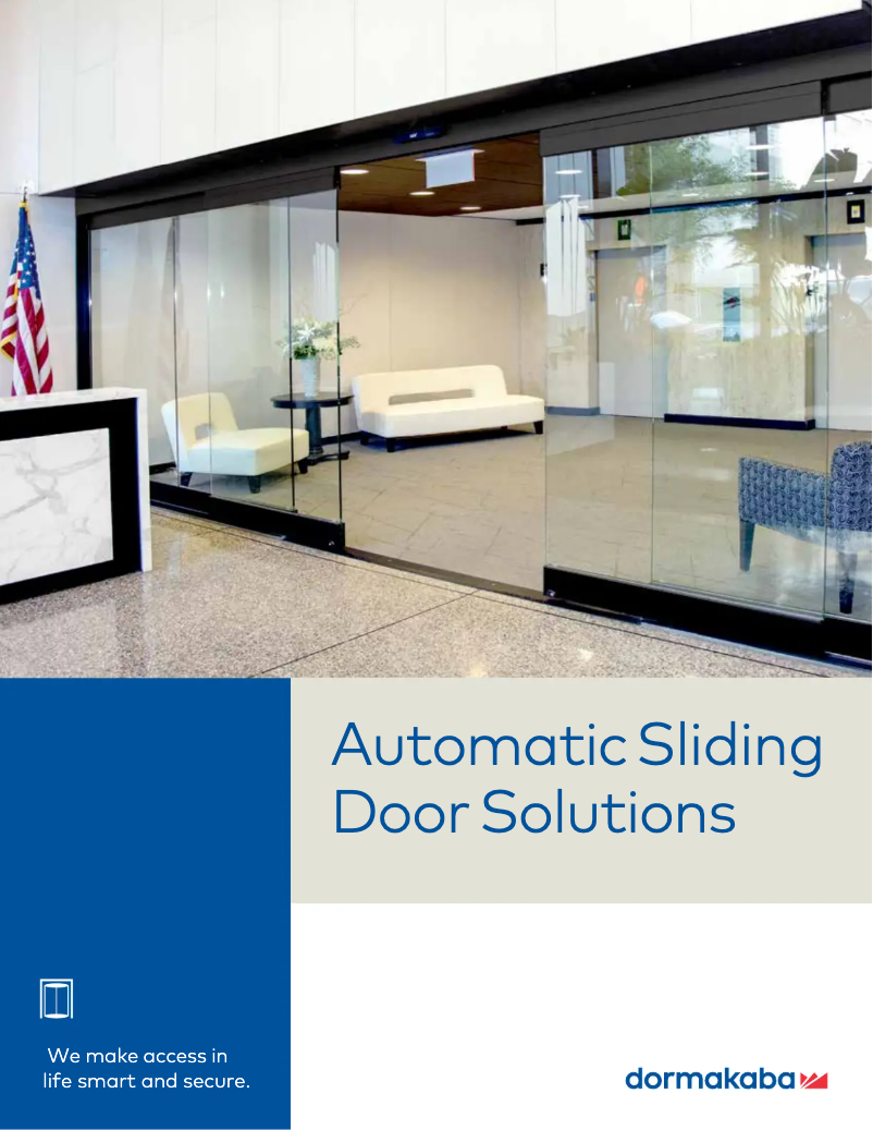 Page 1 de la notice Brochure Dormakaba Magneo