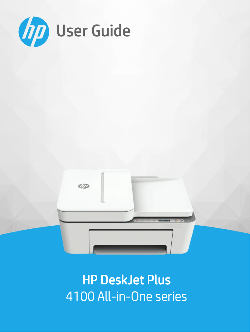 Página 1 del manual Manual de usuario HP DeskJet Plus 4155