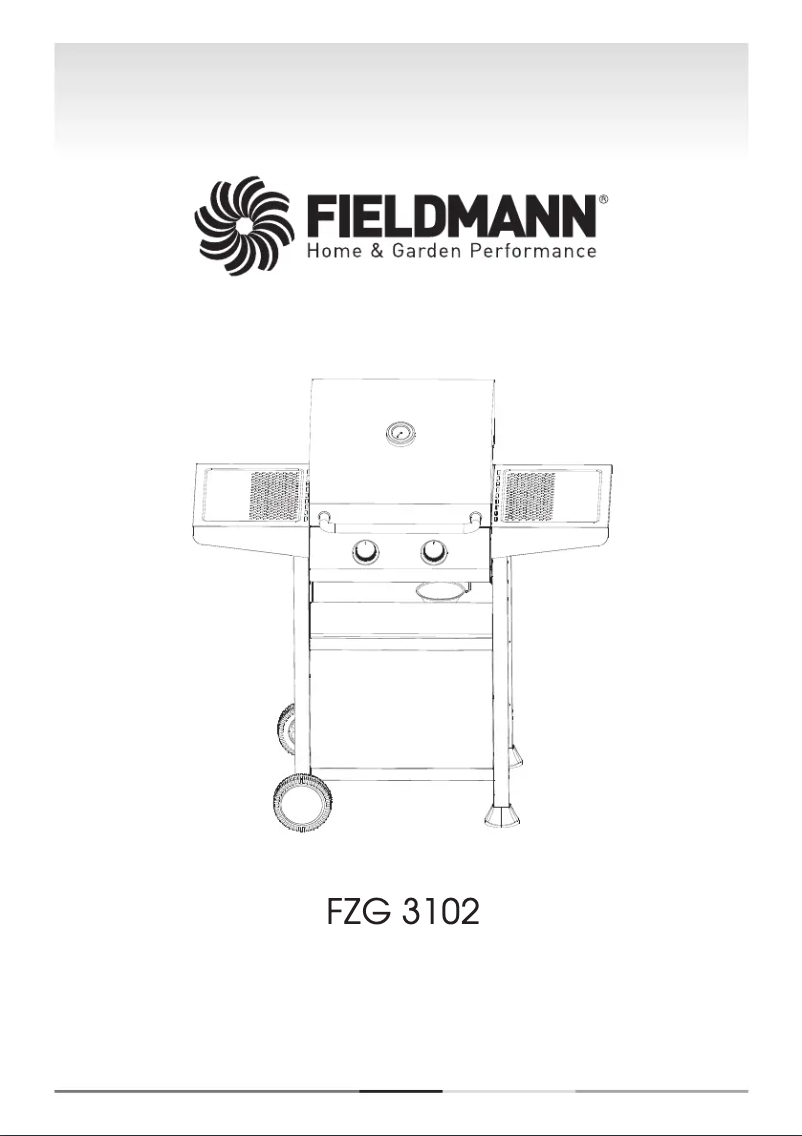 Page 1 of the manual User Manual Fieldmann FZG 3102