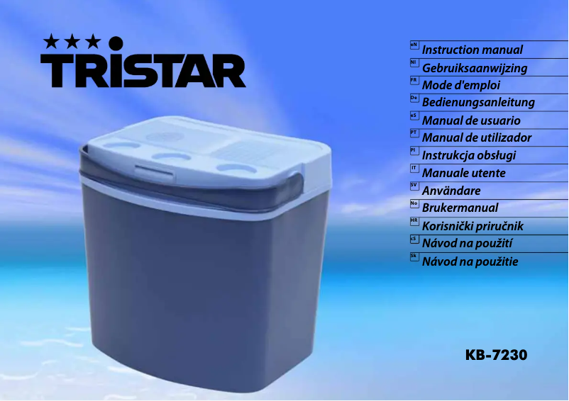 Página 1 del manual Manual de usuario TriStar KB-7230