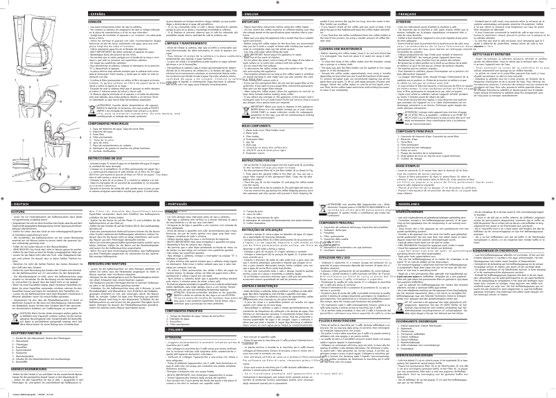 Page 1 de la notice Manuel utilisateur Solac CF4020