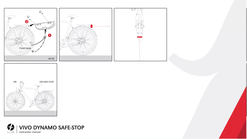 Page 1 de la notice Manuel utilisateur Spanninga Vivo