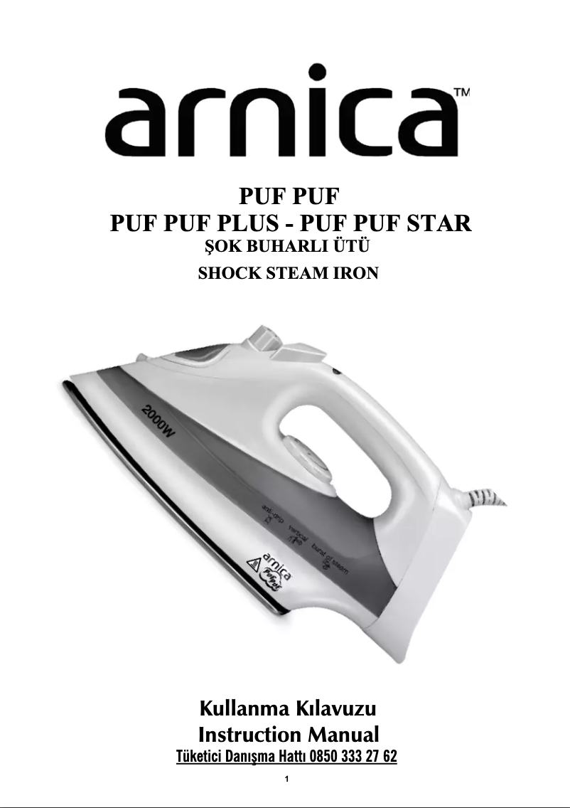 Página 1 del manual Manual de usuario Arnica UT61026