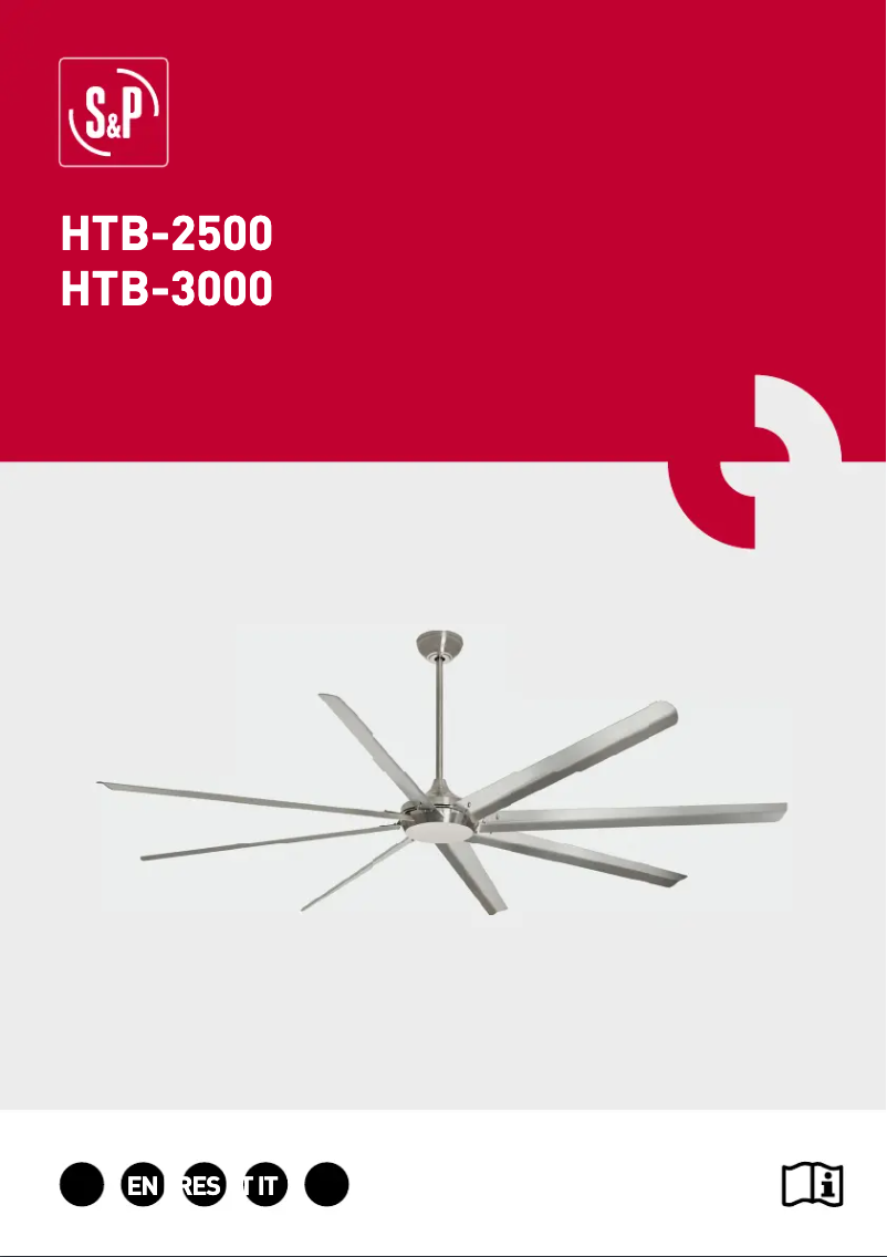 Página 1 del manual Manual de usuario Thermex HTB-2500