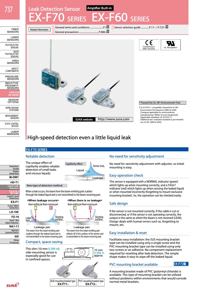 Página 1 del manual Manual de usuario Panasonic EXF72PN