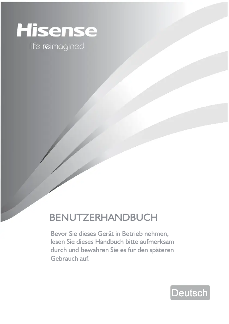 Page 1 de la notice Manuel utilisateur Hisense GSNF 139