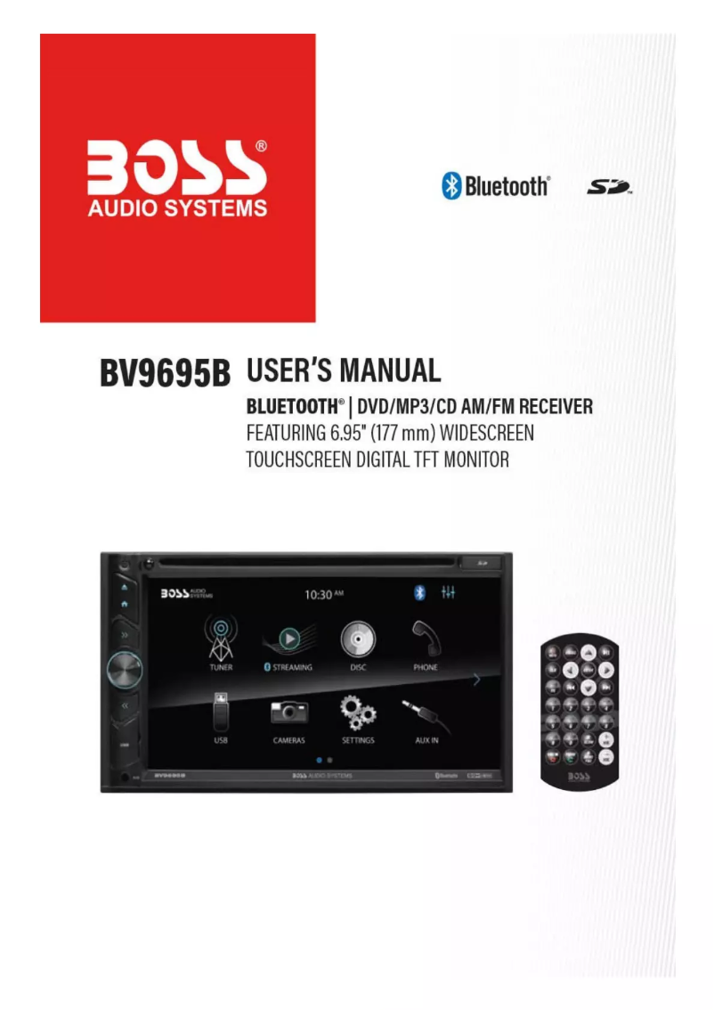 Page 1 de la notice Manuel utilisateur Boss BV9695B