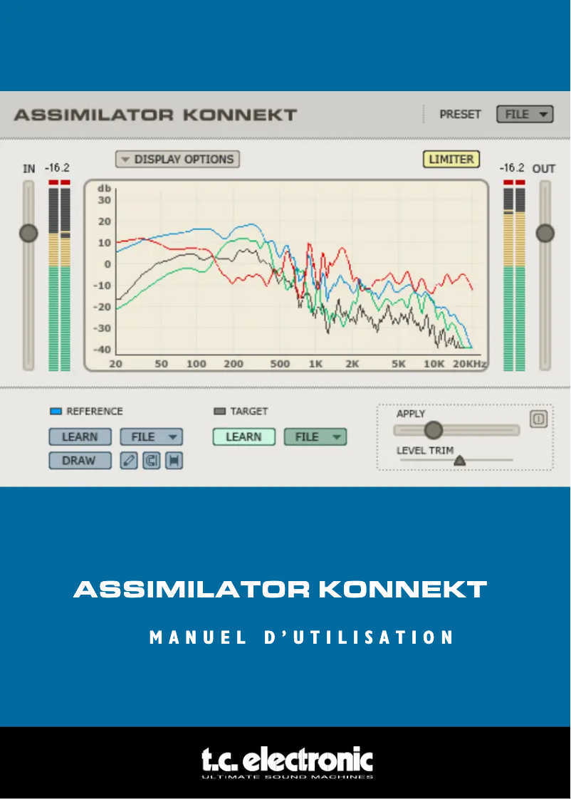 Page 1 de la notice Manuel utilisateur TC Electronic Assimilator