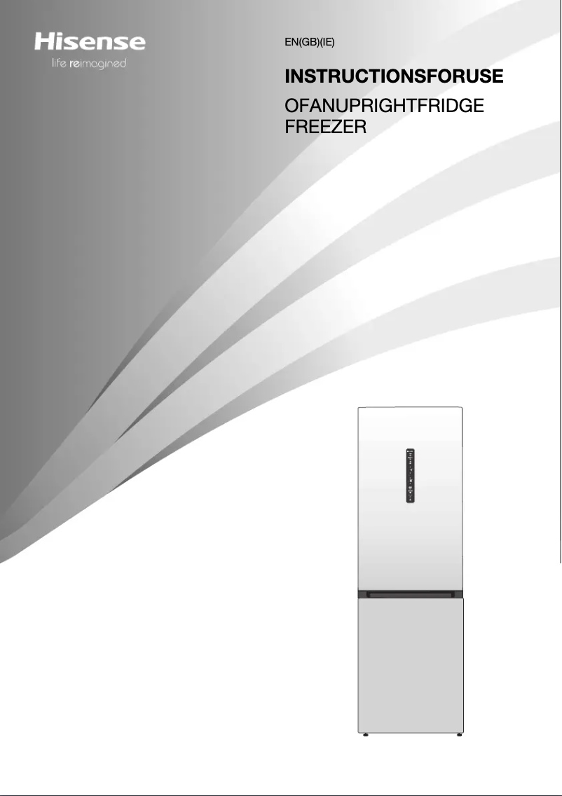 Page 1 de la notice Manuel utilisateur Hisense RB424N4BFD
