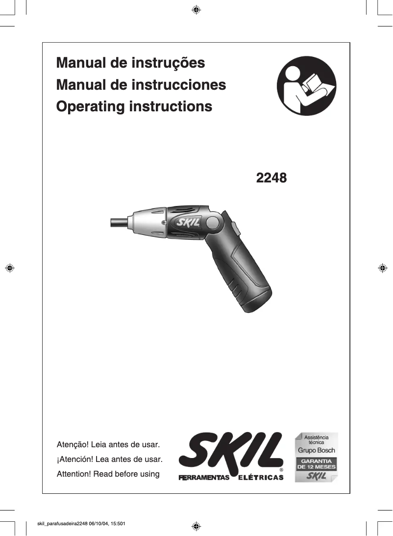 Página 1 del manual Manual de usuario Skil 2248