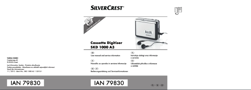 Página 1 del manual Manual de usuario SilverCrest SKD 1000 A3