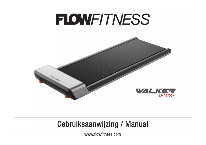 Page 1 de la notice Manuel utilisateur Flow Fitness Runner DTM100i