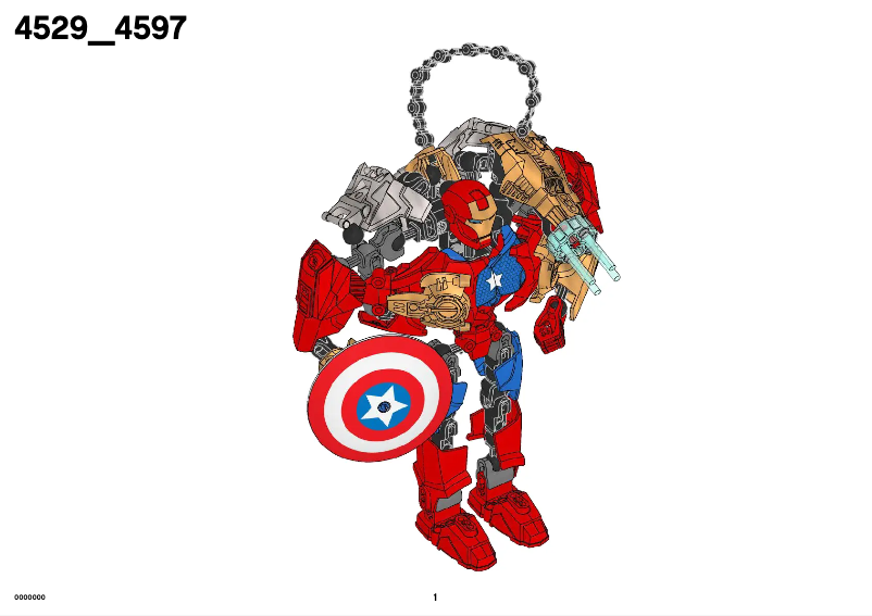 Página 1 del manual Manual de usuario Lego Iron Man (TM)