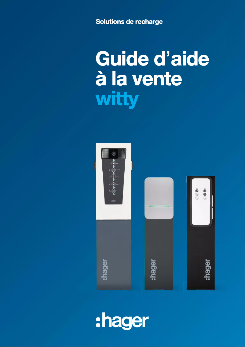 Page 1 de la notice Catalogue Hager XEVS210