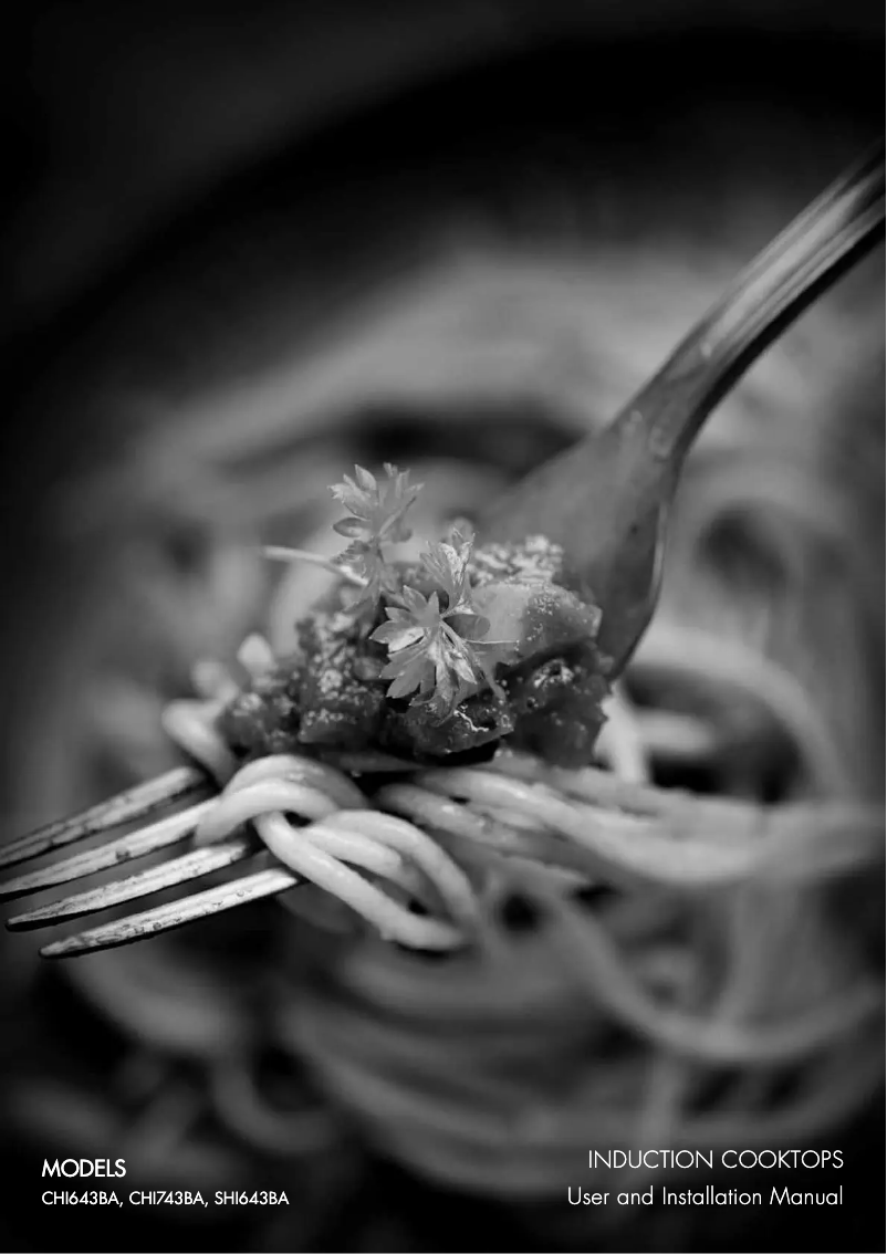 Page 1 de la notice Manuel utilisateur Chef CHI643BA