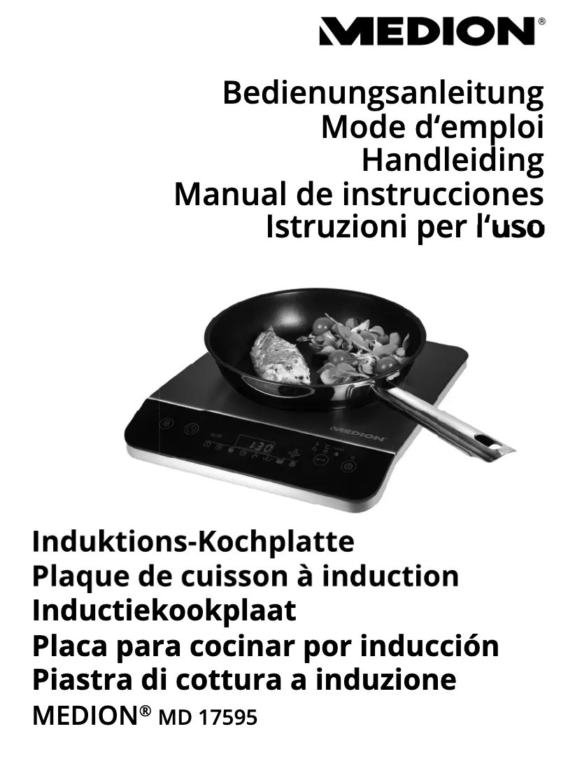 Page 1 de la notice Manuel utilisateur Medion MD 17595