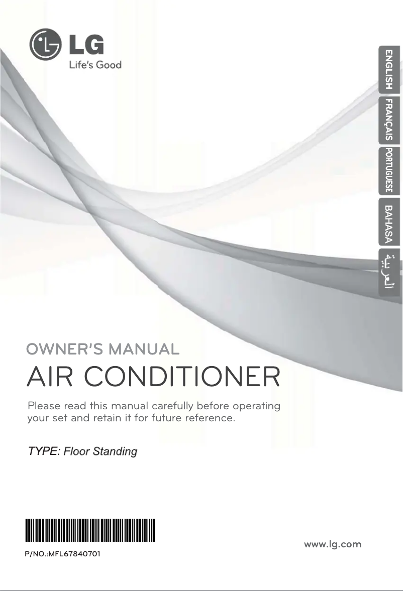 Página 1 del manual Manual de usuario LG TPNH1008FA4