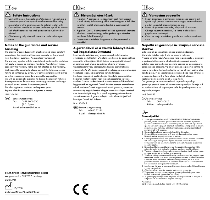 Página 1 del manual Manual de usuario Playtive IAN 304545