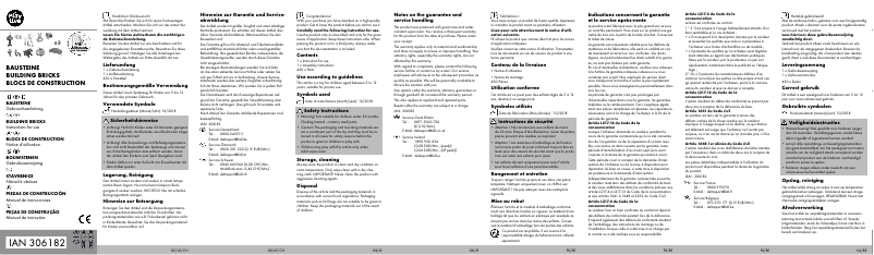 Page 1 de la notice Manuel utilisateur Playtive IAN 306182