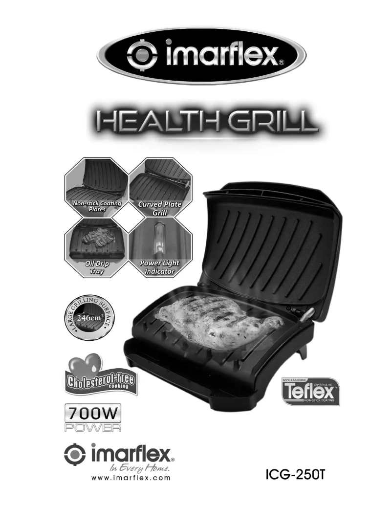 Page 1 de la notice Manuel utilisateur Imarflex ICG-250T