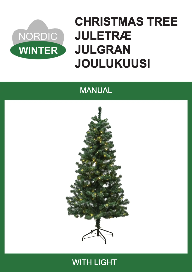 Page 1 de la notice Manuel utilisateur Nordic Winter 780-110