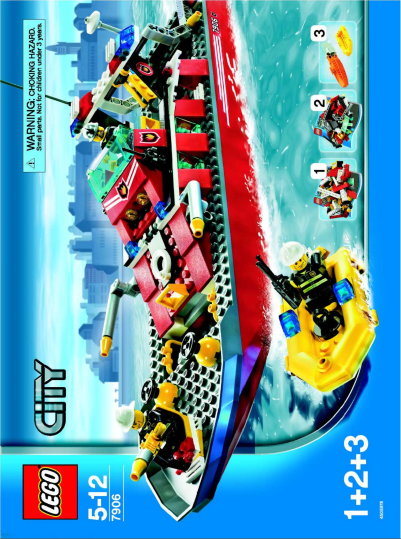 Page 1 de la notice Manuel utilisateur Lego City 7906