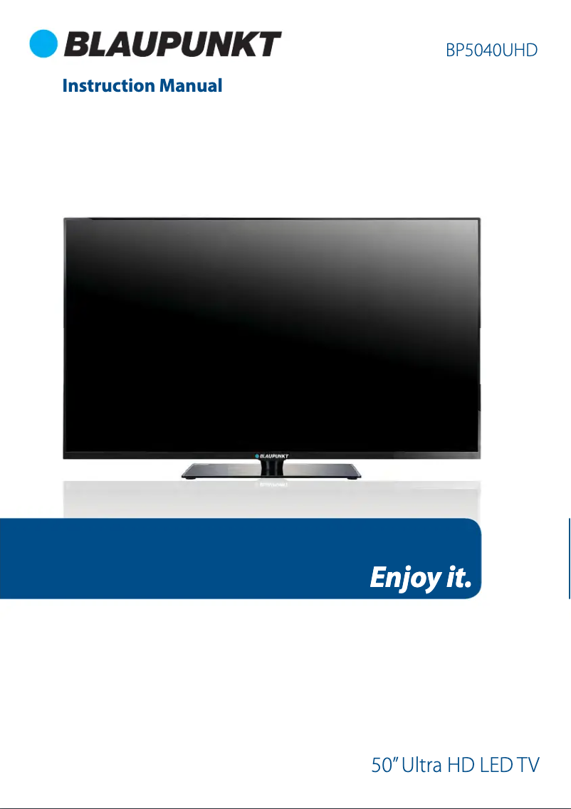 Página 1 del manual Manual de usuario Blaupunkt BP5040UHD