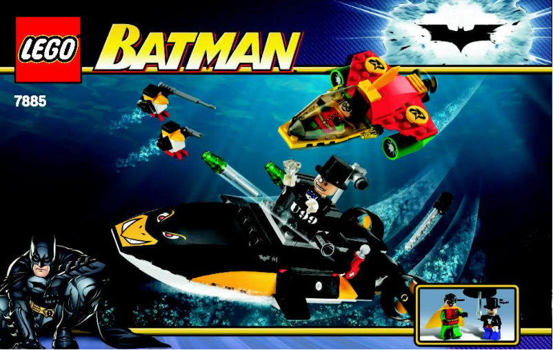 Página 1 del manual Manual de usuario Lego Batman 7885