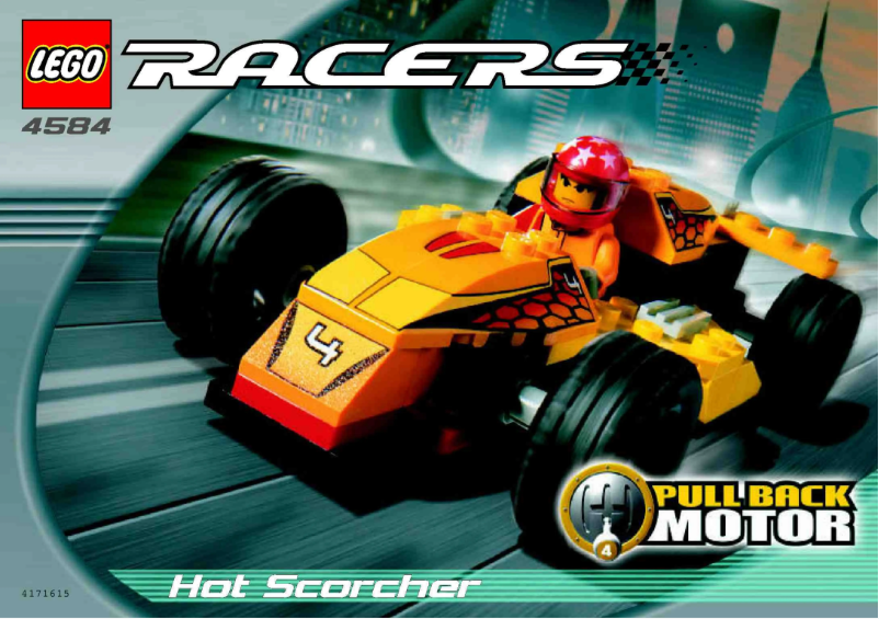 Page 1 de la notice Manuel utilisateur Lego Racers 4584