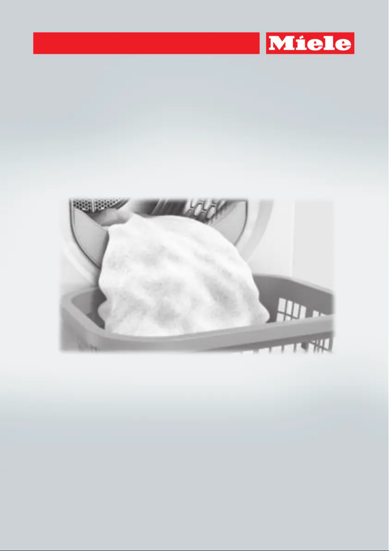 Página 1 del manual Manual de usuario Miele TCH 620 WP