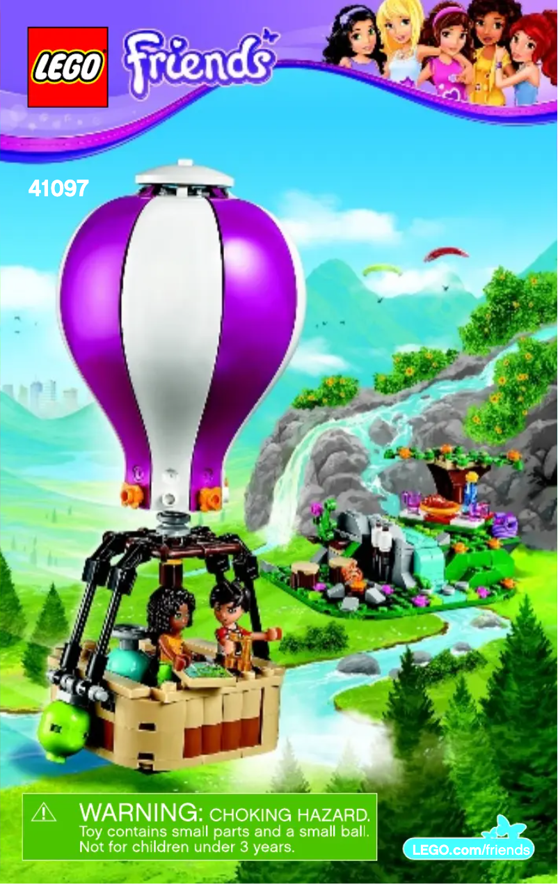 Page 1 de la notice Manuel utilisateur Lego Friends 41097