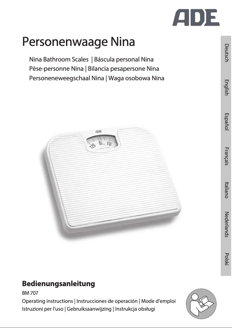 Page 1 de la notice Manuel utilisateur ADE BM 707