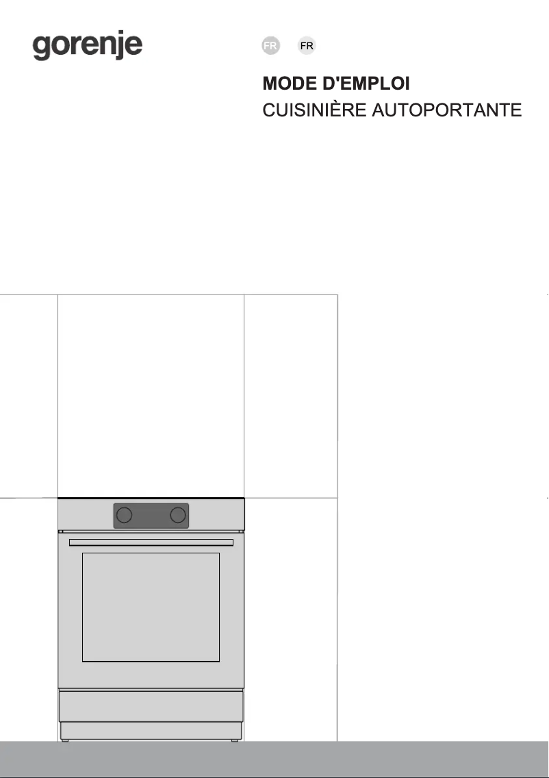 Página 1 del manual Manual de usuario Gorenje GEIT6C61XPG