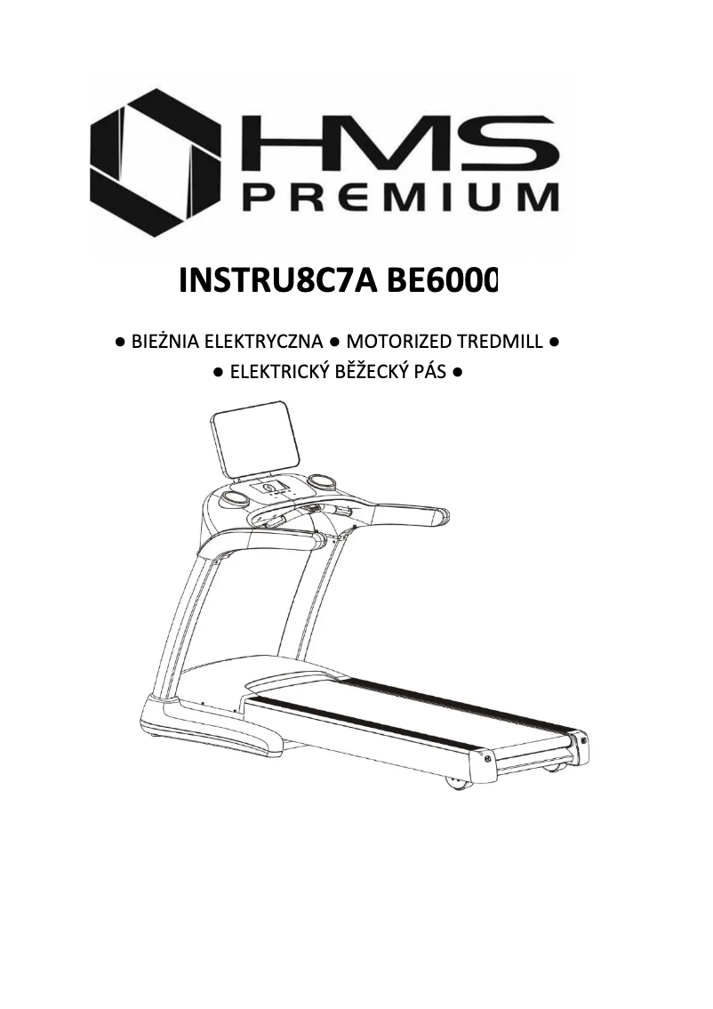 Page 1 de la notice Manuel utilisateur HMS Premium BE6000