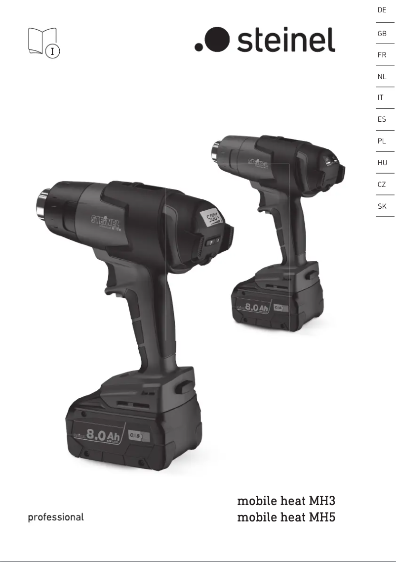 Page 1 de la notice Manuel utilisateur Steinel Mobile Heat MH3