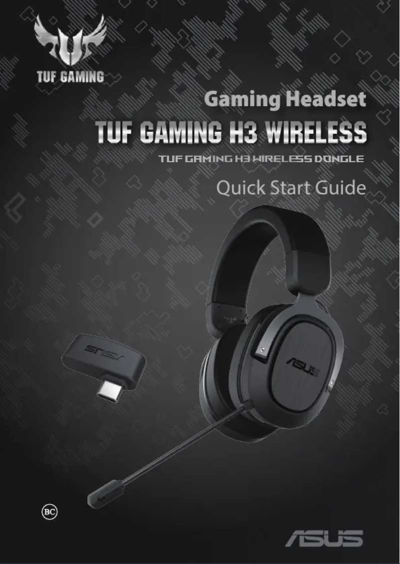Page 1 of the manual User Manual Asus TUF Gaming H3 Wireless