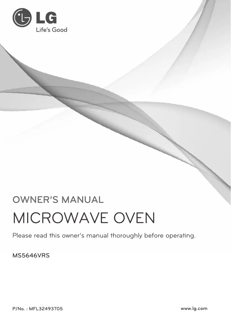 Página 1 del manual Manual de usuario LG MS5646VRS