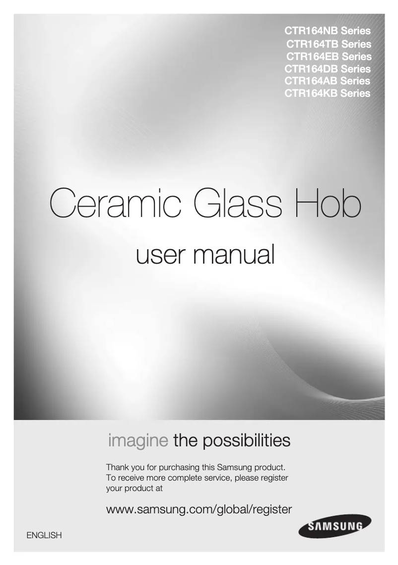 Página 1 del manual Manual de usuario Samsung CTR164NB01