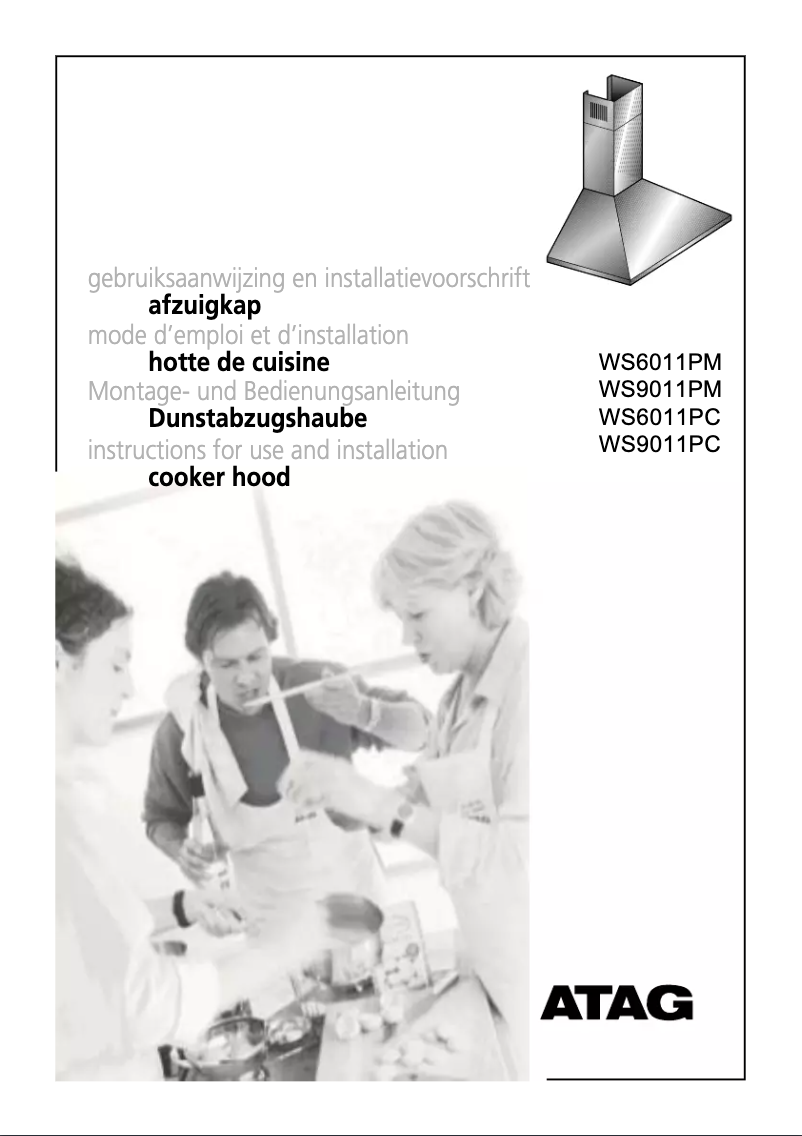 Page 1 de la notice Manuel utilisateur Atag WS6011PC