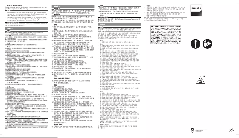 Página 1 del manual Folleto Philips ComfortTouch Advanced GC576